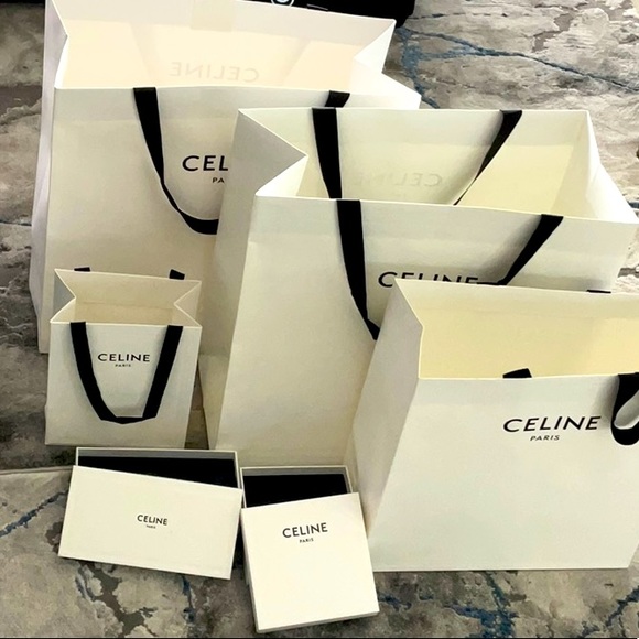 🔥CELINE 2 GIANT BAGS, 1 MEDIUM BAG, 1 SMALL BAG & 2 BOXES - Picture 1 of 7